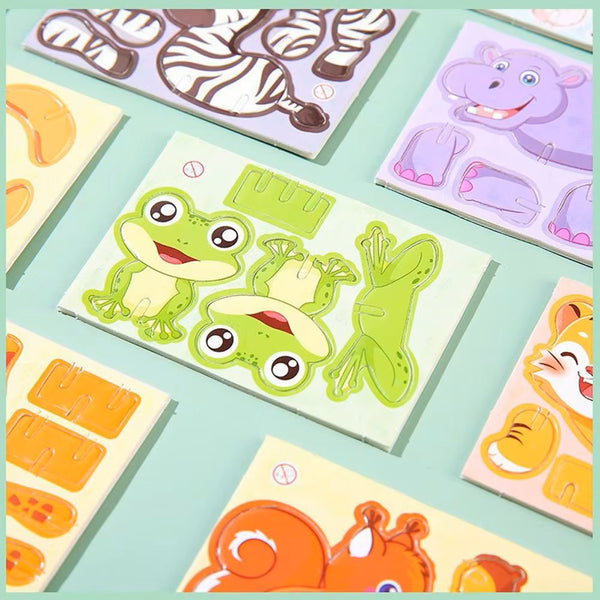 3D Animal Paper Puzzle