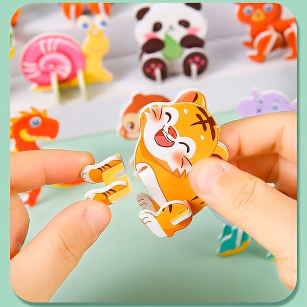 3D Animal Paper Puzzle