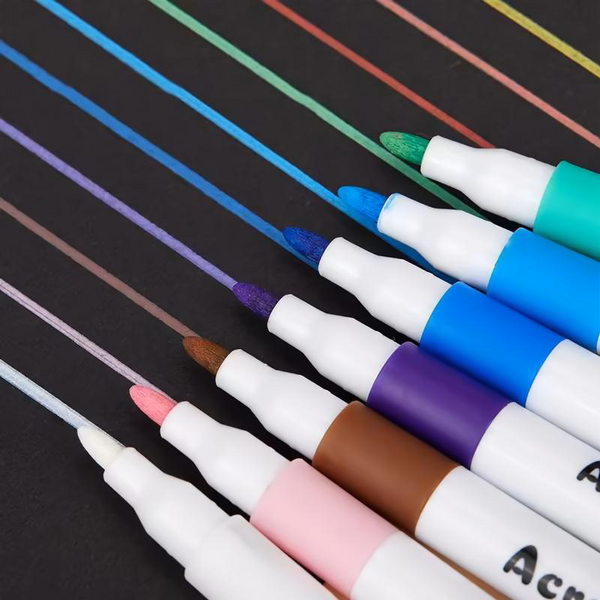 Acrylic Paint Pen Set