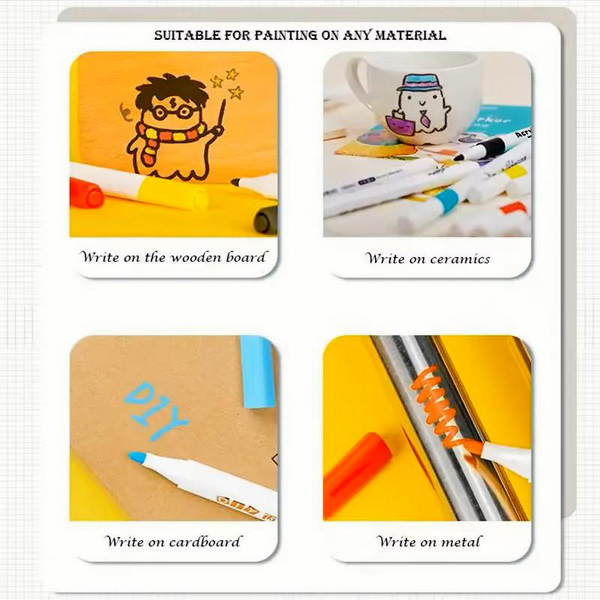 Acrylic Paint Pen Set