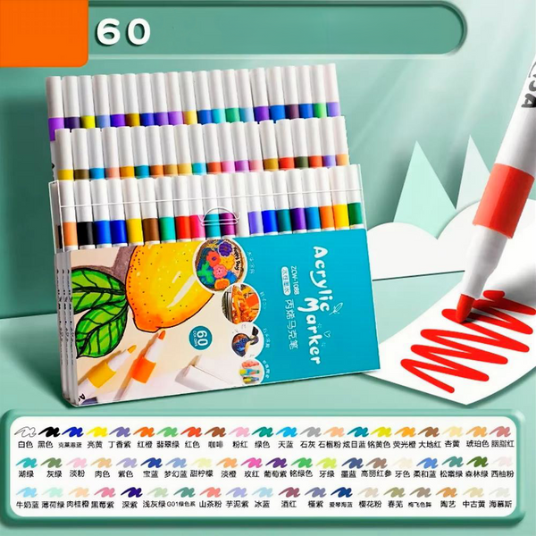 Acrylic Paint Marker Set
