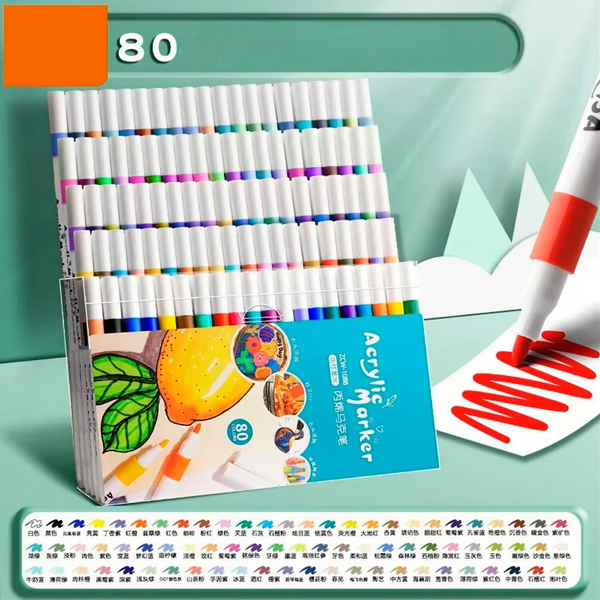 Acrylic Paint Marker Set