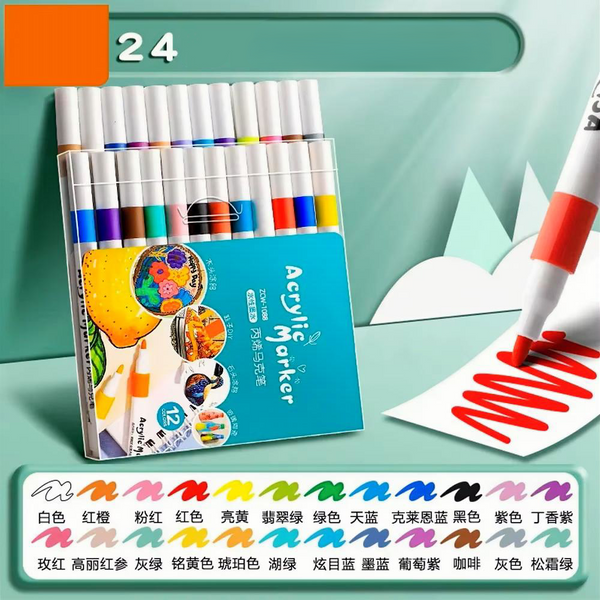 Acrylic Paint Marker Set