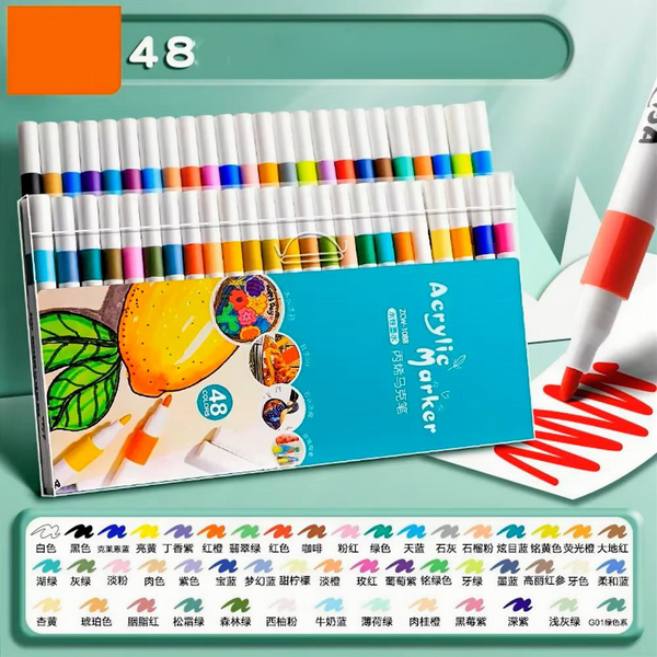 Acrylic Paint Marker Set