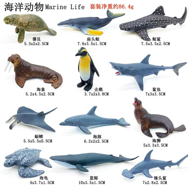 Mini Jungle Animal Set