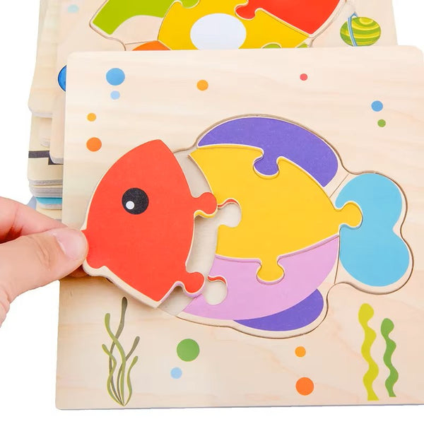 Wooden Animal Jigsaw Puzzle