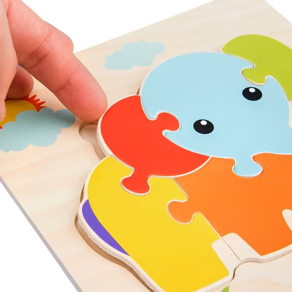 Wooden Animal Jigsaw Puzzle