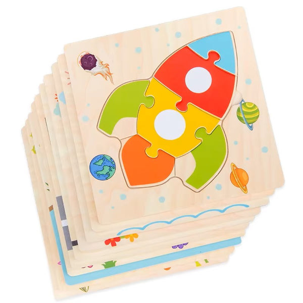 Wooden Animal Jigsaw Puzzle