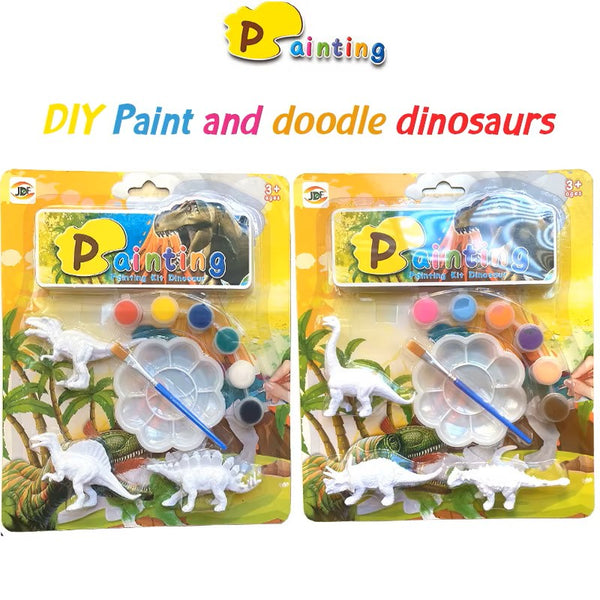 DIY Dinosaur Coloring Toy