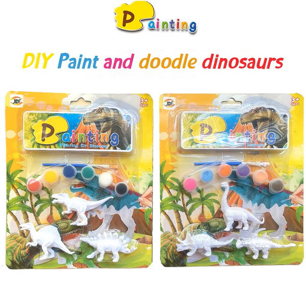 DIY Dinosaur Coloring Toy