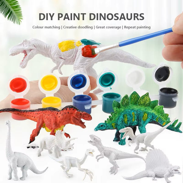 DIY Dinosaur Coloring Toy