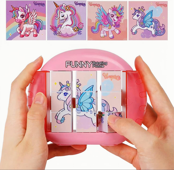 4-in-1 Rotating Kids Puzzle