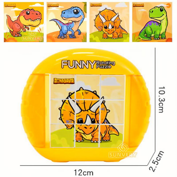 4-in-1 Rotating Kids Puzzle