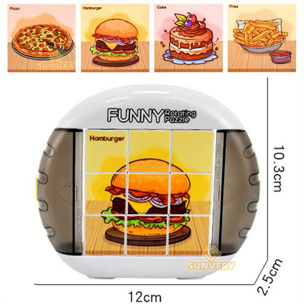 4-in-1 Rotating Kids Puzzle