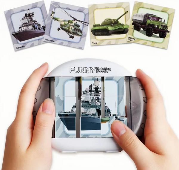 4-in-1 Rotating Kids Puzzle