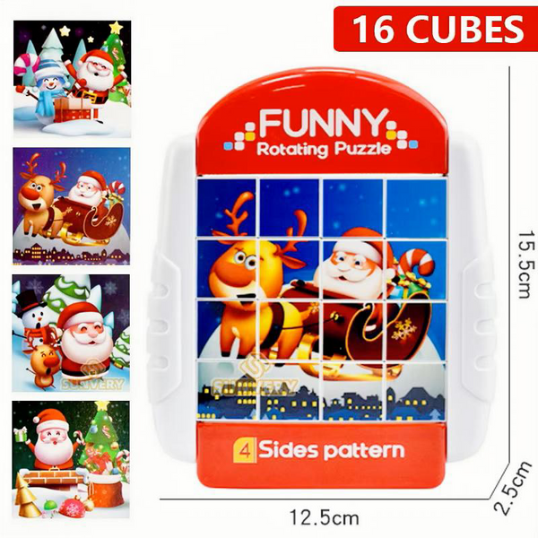 4-in-1 Rotating Kids Puzzle
