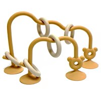 Wood Silicone Teether Toy