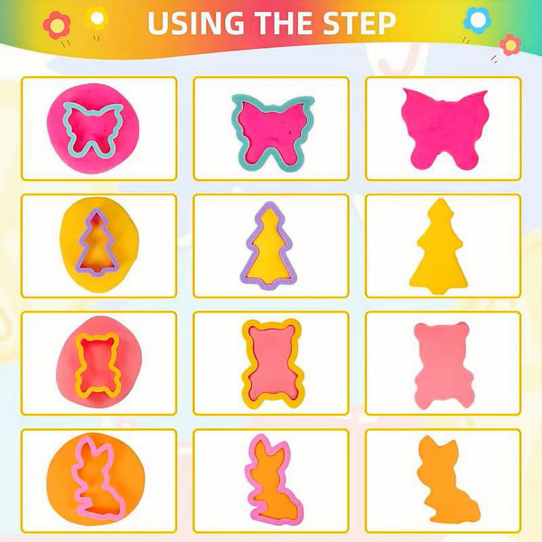 3D Clay Tool Kit for Kids