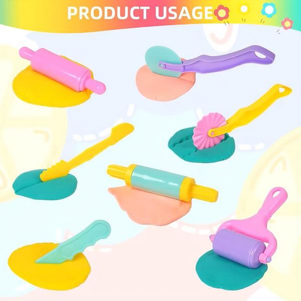 3D Clay Tool Kit for Kids