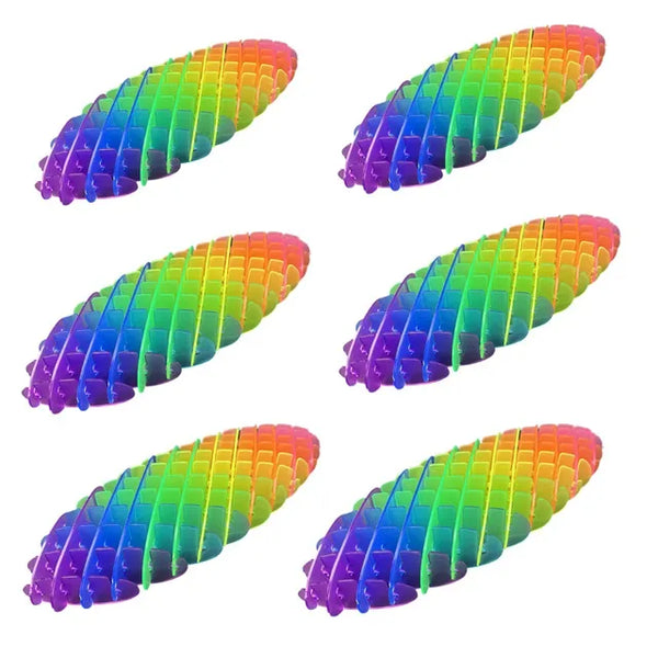3D Fidget Worm Toy