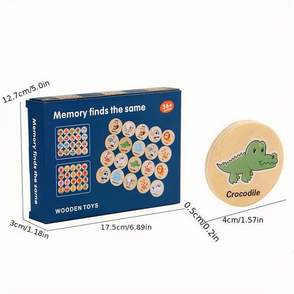 Animal Memory Puzzle Game