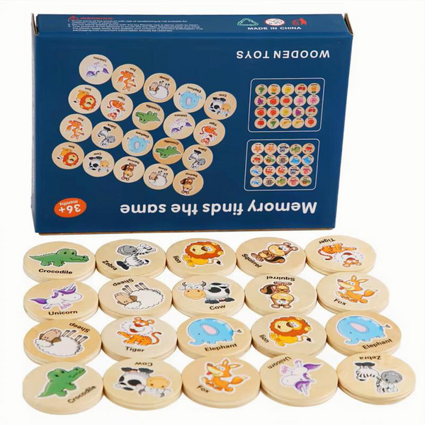 Animal Memory Puzzle Game
