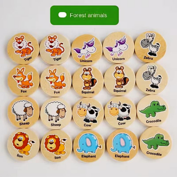 Animal Memory Puzzle Game
