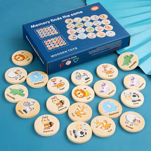 Animal Memory Puzzle Game