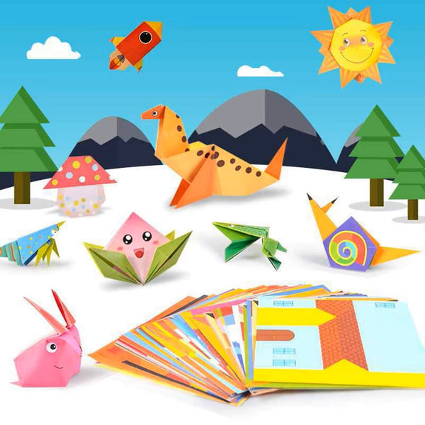 Montessori Origami Craft Set