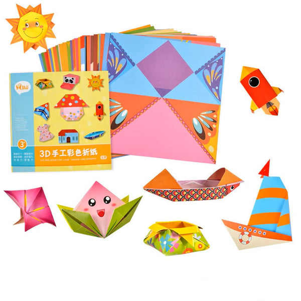 Montessori Origami Craft Set