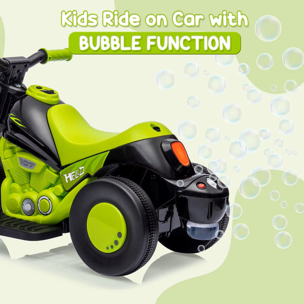 Kids Ride-On Bubble Bike