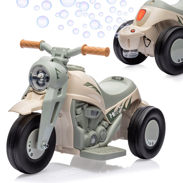 Kids Ride-On Bubble Bike