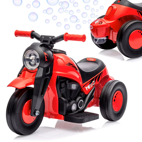 Kids Ride-On Bubble Bike