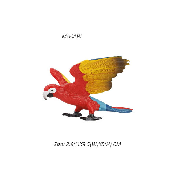 Jungle Bird Animal Figures