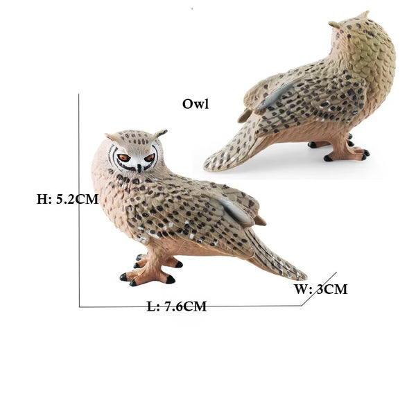 Jungle Bird Animal Figures