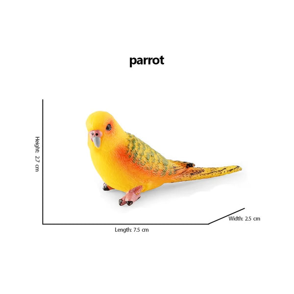 Jungle Bird Animal Figures