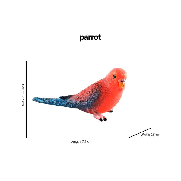 Jungle Bird Animal Figures