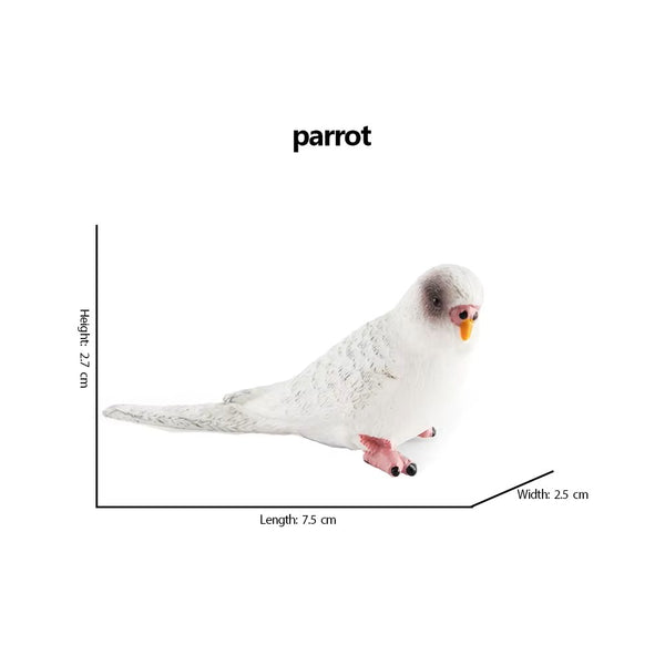 Jungle Bird Animal Figures