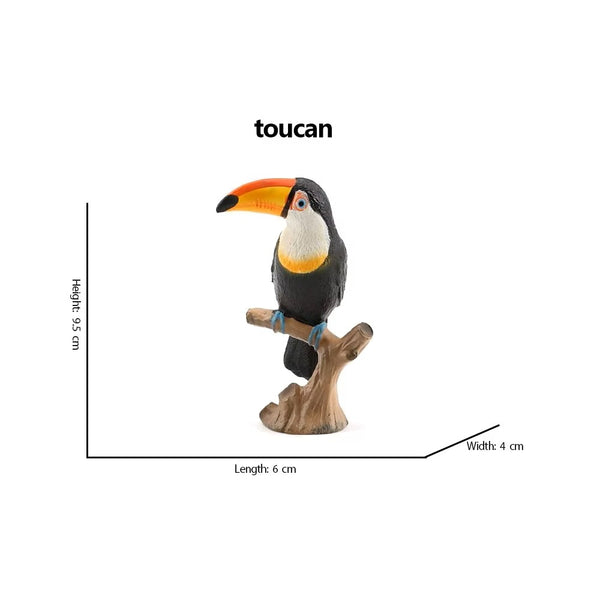 Jungle Bird Animal Figures