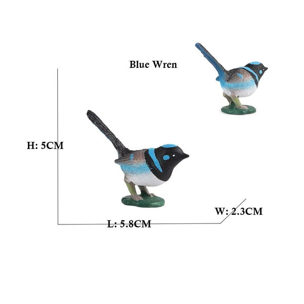 Jungle Bird Animal Figures