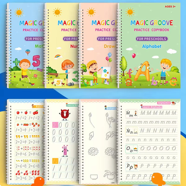 Kids Reusable Writing Book