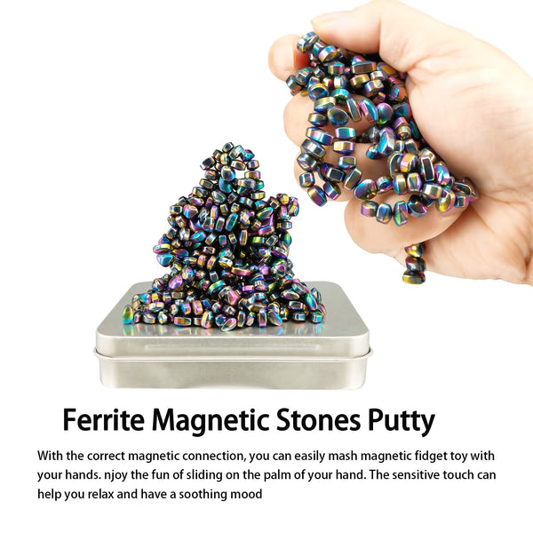 Magnetic Ferrite Pebble Set