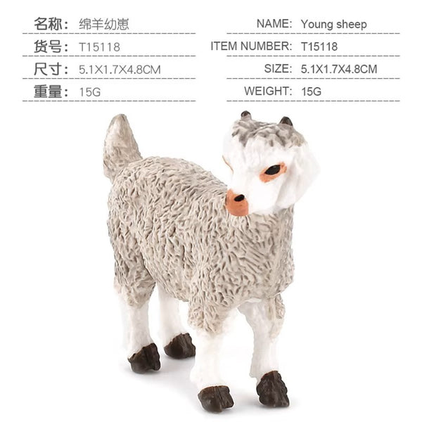Mini Farm Sheep Figures