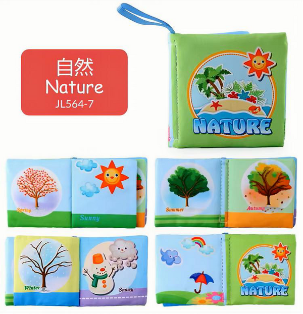 Baby Cloth Learning Book
