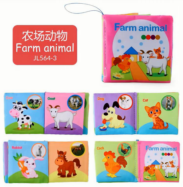 Baby Cloth Learning Book