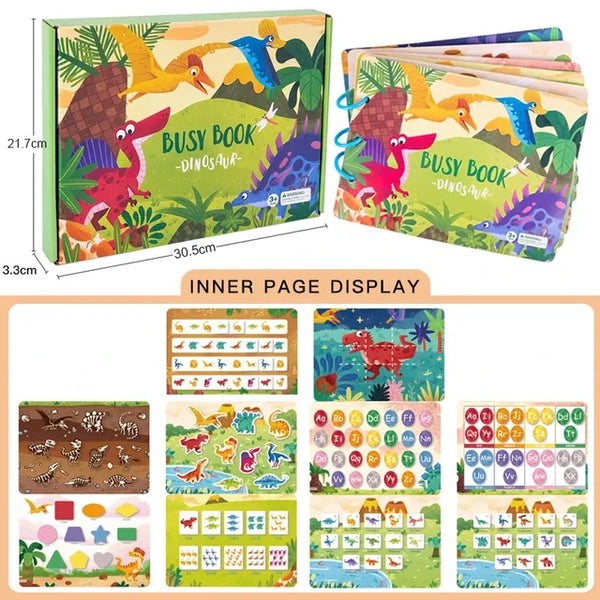 Montessori Busy Sticker Book
