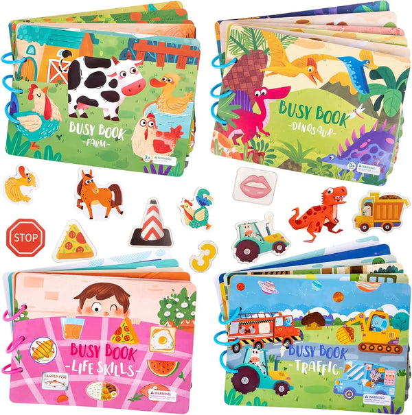 Montessori Busy Sticker Book