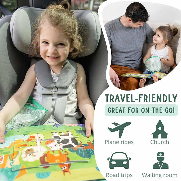 Montessori Busy Sticker Book