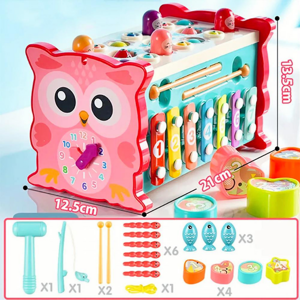 Baby Montessori Activity Cube