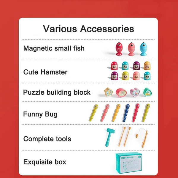 Baby Montessori Activity Cube
